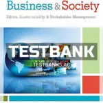Test Bank for Business and Society Ethics Sustainability and Stakeholder Management 10th Edition by Carroll