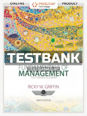 Test Bank for Fundamentals of Management 9th Edition by Griffin