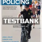 Test Bank for Community Policing 8th Edition by Miller