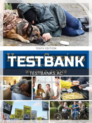 Test Bank for Human Services in Contemporary America 10th Edition by Burger
