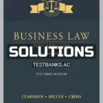 Solutions Manual for Business Law Text and Cases 14th Edition by Clarkson