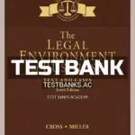 Test Bank for Legal Environment of Business Text and Cases 10th Edition by Cross