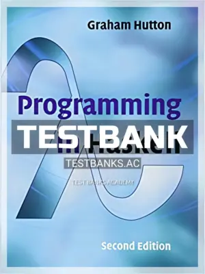 Test Bank for Programming in Haskell 2nd Edition by Hutton