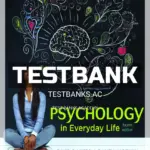 Test Bank for Psychology in Everyday Life 4th Edition by Myers