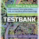 Test Bank for Julien's Primer of Drug Action 14th Edition by Advokat