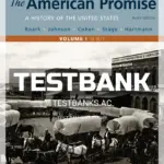 Test Bank for Understanding the American Promise Volume 1 A History to 1877 3rd Edition by Roark