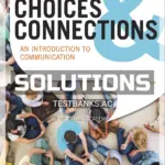 Solutions Manual for Choices and Connections An Introduction to Communication 2nd Edition by McCornack