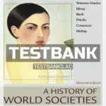 Test Bank for History of World Societies Value Edition Volume 2 Since 1450 11th Edition by Wiesner Hanks