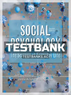 Test Bank for Social Psychology 2nd Edition by Greenberg