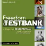 Test Bank for Freedom on My Mind Volume 1 A History of African Americans with Documents 2nd Edition by White