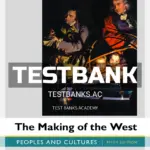 Test Bank for Making of the West Peoples and Cultures Value Edition 5th Edition by Hunt