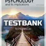 Test Bank for Cognitive Psychology and Its Implications 9th Edition by Anderson