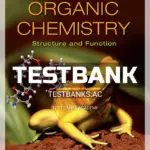 Test Bank for Organic Chemistry Structure and Function 8th Edition by Vollhardt