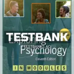 Test Bank for Exploring Psychology in Modules 11th Edition by Myers
