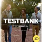 Test Bank for Exploring Psychology 11th Edition by Myers