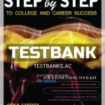 Test Bank for Step by Step to College and Career Success 8th Edition by Gardner