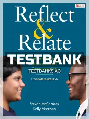 Test Bank for Reflect and Relate 6th Edition by McCornack