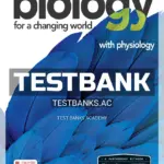 Test Bank for Biology for a Changing World with Physiology 4th Edition by Shuster
