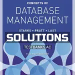 Solutions Manual for Concepts of Database Management 9th Edition by Starks