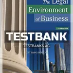 Test Bank for Legal Environment of Business 13th Edition by Meiners