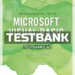 Test Bank for Programming with Microsoft Visual Basic 2017 8th Edition by Zak