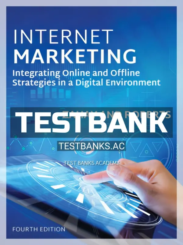 Test Bank for Internet Marketing 4th Edition by Zaha