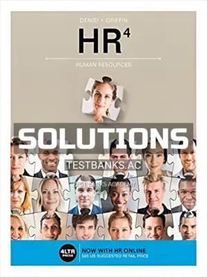 Solutions Manual for HR 4th Edition by DeNisi