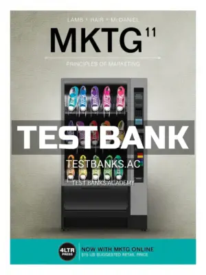 Test Bank for MKTG 11th Edition by Lamb