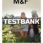 Test Bank for M and F 4th Edition by Knox