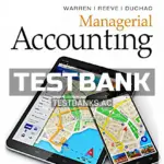 Test Bank for Managerial Accounting 14th Edition by Warren