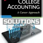 Solutions Manual for College Accounting A Career Approach 13th Edition by Scott