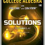 Solutions Manual for College Algebra 10th Edition by Larson