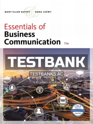 Test Bank for Essentials of Business Communication 11th Edition by Guffey