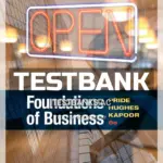 Test Bank for Foundations of Business 6th Edition by Pride