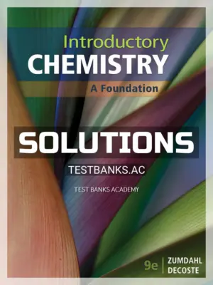 Solutions Manual for Introductory Chemistry 9th Edition by Zumdahl