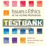 Test Bank for Issues and Ethics in the Helping Professions 10th Edition by Corey