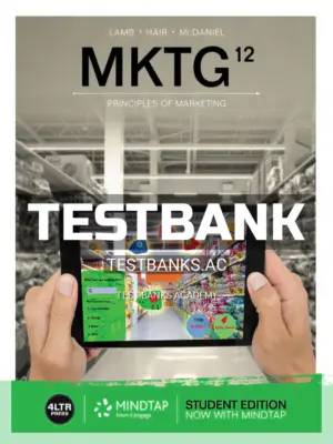 Test Bank for MKTG 12th Edition by Lamb