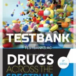Test Bank for Drugs Across the Spectrum 8th Edition by Goldberg