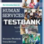 Test Bank for Introduction to Human Services 9th Edition by Woodside