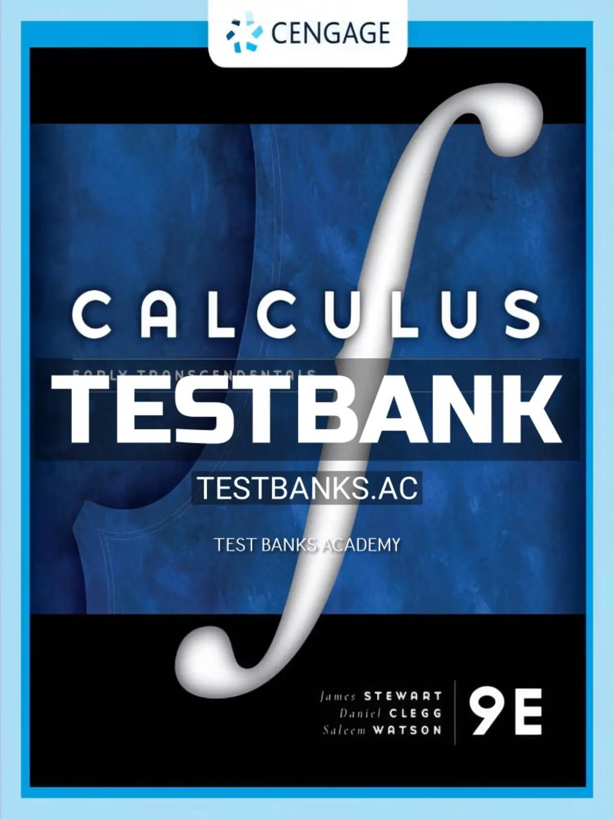 Test Bank for Calculus Early Transcendentals 9th Edition by Stewart