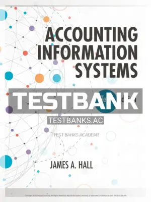 Test Bank for Accounting Information Systems 10th Edition by Hall
