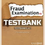 Test Bank for Fraud Examination 6th Edition by Albrecht