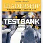 Test Bank for Leadership 9th Edition by DuBrin