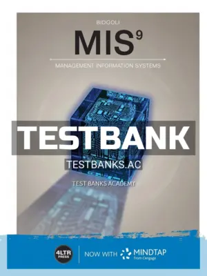 Test Bank for MIS 9th Edition by Bidgoli