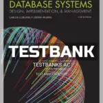 Test Bank for Database Systems Design Implementation & Management 13th Edition by Coronel