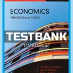 Test Bank for Economics Principles & Policy 14th Edition by Baumol