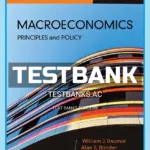 Test Bank for Macroeconomics Principles & Policy 14th Edition by Baumol