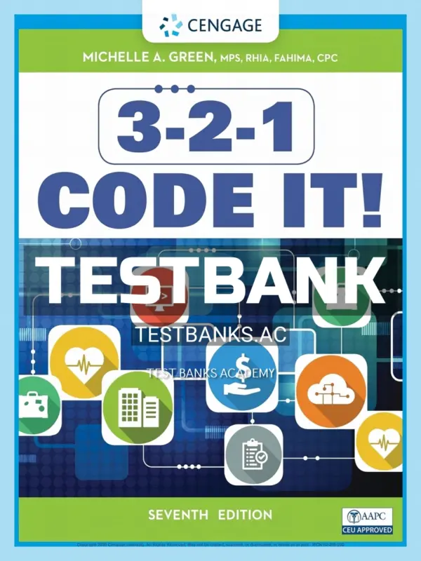 Test Bank for 3-2-1 Code It 7th Edition by Green