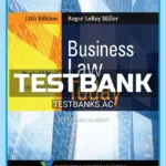 Test Bank for Business Law Today Standard Text & Summarized Cases 12th Edition by Miller