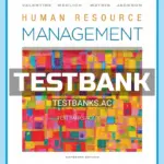 Test Bank for Human Resource Management 16th Edition by Valentine